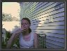 Tiffany smoking a cig, Tiff if you ever read this... YOU NEED TO QUIT BEFORE YOURE OLD LIKE ME AND & ITS TOO LATE TO DO ANYTHING ABOUT IT!!!!